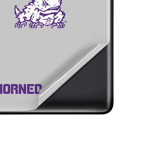 Texas Christian University Horned Frogs Logo Print Google Pixel 6 Skin